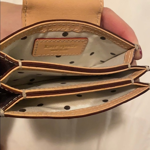 Kate Spade Leather Card Wallet - Picture 2 of 3